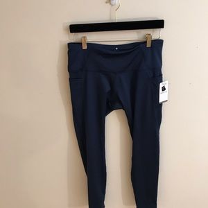 lined stretch pants